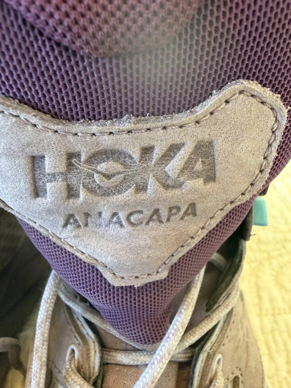 HOKA Women's Anacapa Mid Gore-Tex Hiking Boots. Size 9